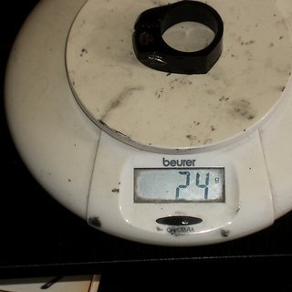 Gewicht RB Design Sattelklemme Close 1 31,8 mm
