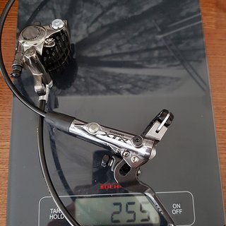 Gewicht Shimano Scheibenbremse XTR BR-M9020 Trail VR, 1000mm