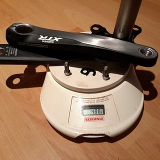 Gewicht Shimano Kurbel XTR Kurbel FC-M985  170mm