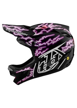 Von Troy Lee Designs gibt's einen Full Face Helm in der besonderen Red Bull Rampage Edition