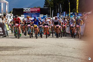 Los geht die rasante Fahrt!
