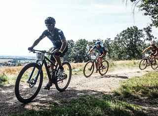 Michael Brauns führt das Feld der Solisten an und ich lernte die Strecke kennen.