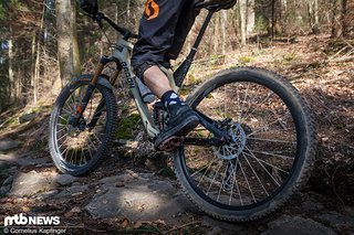Die Nivo beschwert das Rad nicht zusätzlich, bietet aber sehr viel mehr Hub als die meisten Konkurrenten Die Nivo beschwert das Rad nicht zusätzlich, bietet aber sehr viel mehr Hub als die meisten Konkurrenten