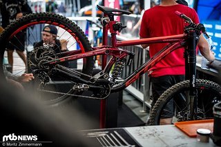 Zuletzt feilte das Team an einem neue Scott Gambler-Prototoyp