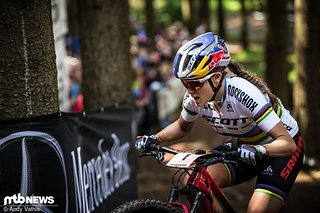 Siegte im Vorjahr nach einem turbulenten Rennen in Nove Mesto Siegte im Vorjahr nach einem turbulenten Rennen in Nove Mesto