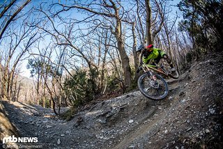Der Trail für den zweiten Tag hört auf den schönen Namen Little Champery