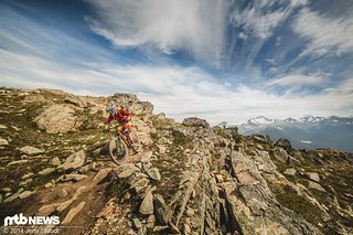 Auch in Whistler fühlt sich das Radon Slide Carbon zu Hause