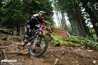 Sandra Rübesam ist aktuell die wohl schnellste Deutsche Downhillerin