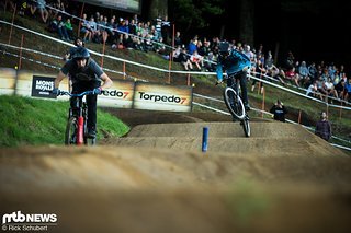 Der Newcomer Reed Boggs im Kampf gegen Jakub Vencl
