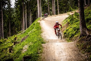 Endlich schnell fahren – auf Hang Man 2 ging es darum, die Kurventechniken umzusetzen
