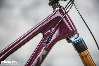 Das Orbea Occam LT kommt mit einer modernen, ziemlich ausbalancierten Geometrie daher. Das Orbea Occam LT kommt mit einer modernen, ziemlich ausbalancierten Geometrie daher.