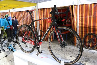 In Albstadt präsentierte Centurion ihr neues Cyclocross Bike - das Crossfire Carbon.