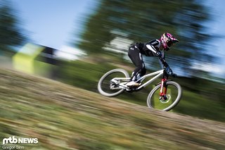 Till Alran hat sich auf der nicht komplett unähnlichen Strecke in Val di Sole vor zwei Wochen den ersten Sieg gesichert.