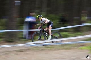 Adelheid Morath im Downhill.