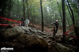 Nach seinem Sieg auf der ungleich kürzeren Strecke beim iXS Cup in Ilmenau probiert Matthias Hafner sich nun auf der internationalen Bühne.