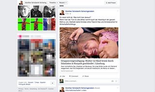 "Wenn man die Türe für alle öffnet, kommt auch der Abschaum der ganzen Welt zu uns." "Wenn man die Türe für alle öffnet, kommt auch der Abschaum der ganzen Welt zu uns."