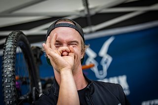 Im Pit war die Laune trotzdem großartig. Im Pit war die Laune trotzdem großartig.