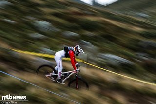 Wieder keine Medaille für Jesse Melamed.