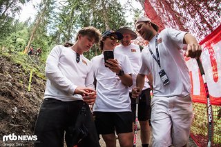 Generell war die Stimmung beim Syndicate wie auch bei allen anderen Fahrerinnen und Fahrern ziemlich prächtig