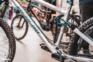 Eines der schlichtesten und ansprechendsten Bikes auf dem Festival war das neue Nicolai Saturn 14