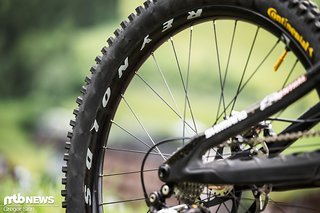 Zum Schluss gibt's Reynolds Carbon-Laufräder.