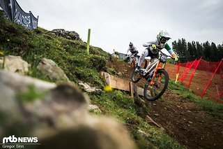Oisin O'Callaghan war mal wieder mit seinem Teamkollegen Andi Kolb im Schlepptau unterwegs.
