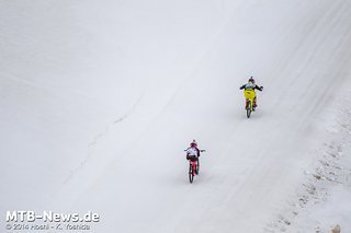 Thibaut Ruffin auf der Flucht vor Landsmann und Kumpel Nico Quéré