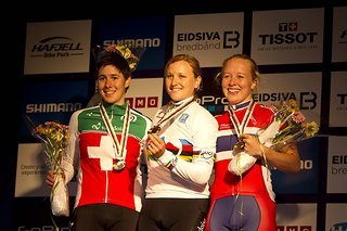 Kathrin Stirnemann beendet ihre Karriere. Die Schweizerin wurde zweimal Weltmeisterin im Eliminator Sprint. Erstmals 2014 in Hafjell (hier im Bild). Kathrin Stirnemann beendet ihre Karriere. Die Schweizerin wurde zweimal Weltmeisterin im Eliminator Sprint. Erstmals 2014 in Hafjell (hier im Bild).