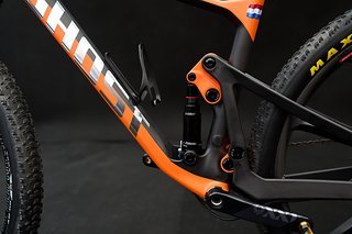 Terpstra fährt einen SIDLuxe Dämpfer mit 40 mm Hub