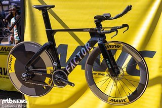 Zum Abschluss gibt es ein Factor Hanzo – und das war es von den Bikes in diesem Jahr!