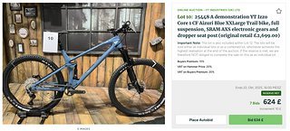 Natürlich gibts jede Menge Bikes zu erwerben – dabei soll es sich um gebrauchte Demo-Bikes handeln. Natürlich gibts jede Menge Bikes zu erwerben – dabei soll es sich um gebrauchte Demo-Bikes handeln.