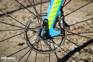 Inzwischen im Cyclocross-Bereich unverzichtbar: hydraulische Scheibenbremsen