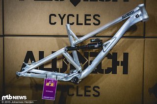 Das Alutech ICB2.0 in RAW gebürstet