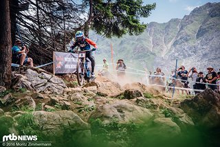 In der schweizerischen Lenzerheide konnte sich Danny Hart dieses Jahr den ersten Weltcup-Sieg seiner Karriere sichern