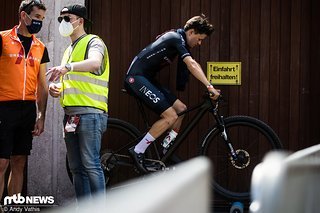 Neben van der Poel stand ein zweites Ausnahmetalent des Radsports in Albstadt am Start