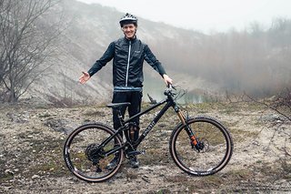 Stolzer Vater: Giacomo Großehagenbrock und das neue Baby