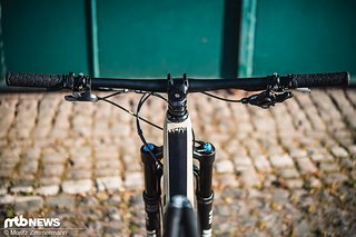 Die SuperFit-Geometrie bezieht sich nicht nur auf den Rahmen, sondern auch auf diverse Anbauteile Die SuperFit-Geometrie bezieht sich nicht nur auf den Rahmen, sondern auch auf diverse Anbauteile