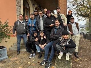 Nicht komplettes Team-Foto nach dem BaB im Oktiober 2024