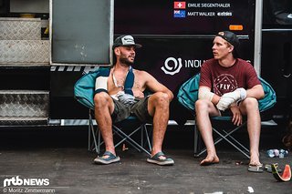 Für Bernard Kerr ist seine Rolle als Teammanager von Pivot Factory Racing der größte Zeitfresser. Für Bernard Kerr ist seine Rolle als Teammanager von Pivot Factory Racing der größte Zeitfresser.