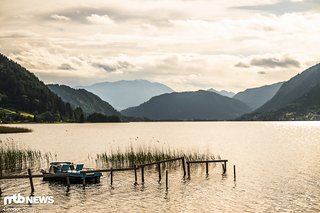 Wie schon am Faaker See lädt auch der Ossiacher See zur Entspannung am Abend ein Wie schon am Faaker See lädt auch der Ossiacher See zur Entspannung am Abend ein