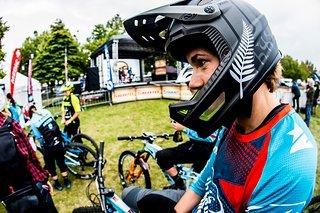Hier sind wir also – Rotorua, Neuseeland für das erste EWS Rennen der Saison