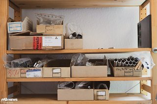 Einzelteile kommen von verschiedensten Lieferanten