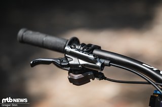 Der neue Shimano XTR-Geber verfügt über einen größeren Ausgleichsbehälter und ein neues Einstellrädchen.