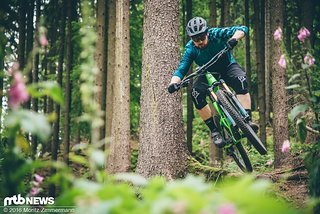 Der Bontrager Lithos MIPS ist sehr gut geeignet für all diejenigen, die eher im Enduro-Bereich unterwegs sind