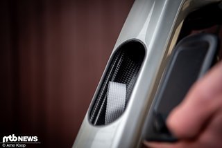 Unter anderem hat Canyon beim neuen Exceed das Load-Staufachsystem integriert Unter anderem hat Canyon beim neuen Exceed das Load-Staufachsystem integriert