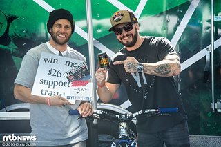 Cam Zink und Markus Flossmann Cam Zink und Markus Flossmann