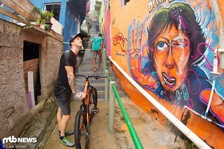Extra für den City Downhill angefertigtes Graffiti.