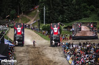 Dank eines mega guten Quali-Laufs ging Max Hartenstern als einer der letzten Fahrer auf die Strecke.
