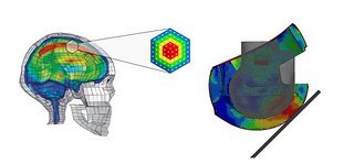 Die in anderen Branchen bereits bekannte Computertechnologie soll sehr einfach Tests von Helmen virtuell durchführbar machen Die in anderen Branchen bereits bekannte Computertechnologie soll sehr einfach Tests von Helmen virtuell durchführbar machen