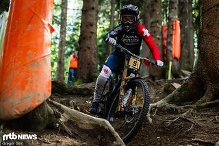Gar nicht am Start im Finale war Camille Balanche